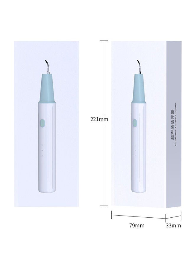 Generic - Electric Dental Calculus Remover with LED Light, Plaque Remover, Ultrasonic Vibration Scalers (Blue) - Image 1