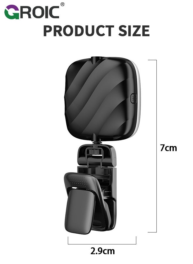 GROIC - Selfie Light for iPhone- Rechargeable LED Phone Light Clip with 3 Light Modes, Portable Light for TikTok, Makeup, Vlog, Selfie, Live Stream, for iPhone, Android, iPad, Laptop - Image 1