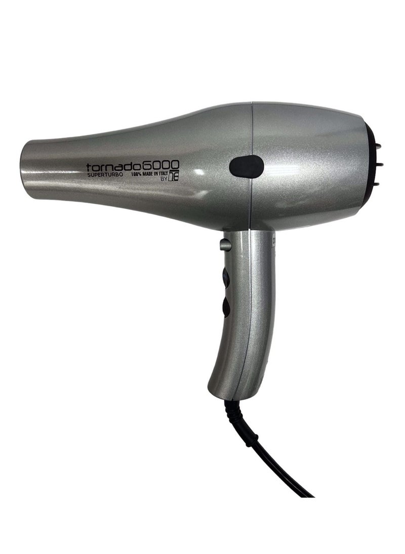 Tecno Elettra Tornado 6000 Super Turbo Professional Hair Dryer Silver 2500W - pzsku/Z7DA14FC3F76325C63B49Z/45/_/1725026640/607d9c21-0ee5-4b7d-9f23-d2490d50c909