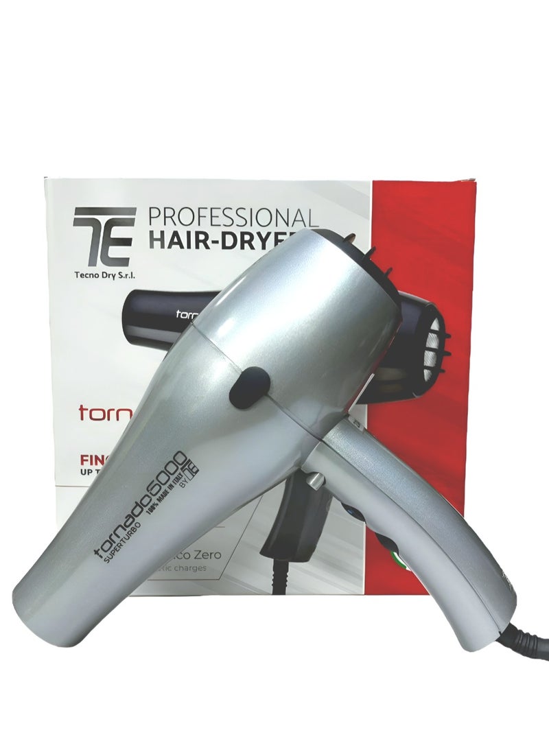 Tecno Elettra Tornado 6000 Super Turbo Professional Hair Dryer Silver 2500W - pzsku/Z7DA14FC3F76325C63B49Z/45/_/1725026693/ef818329-ee6b-4827-adbb-b8251a010bce