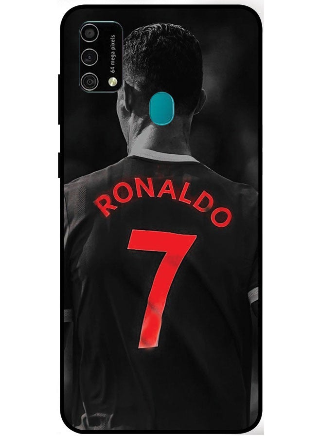 EYE CATCH Protective Case Cover For Samsung Galaxy F41 Smart Series Printed Protective Case Cover for Samsung Galaxy F41 Ronaldo 7 - Image 1