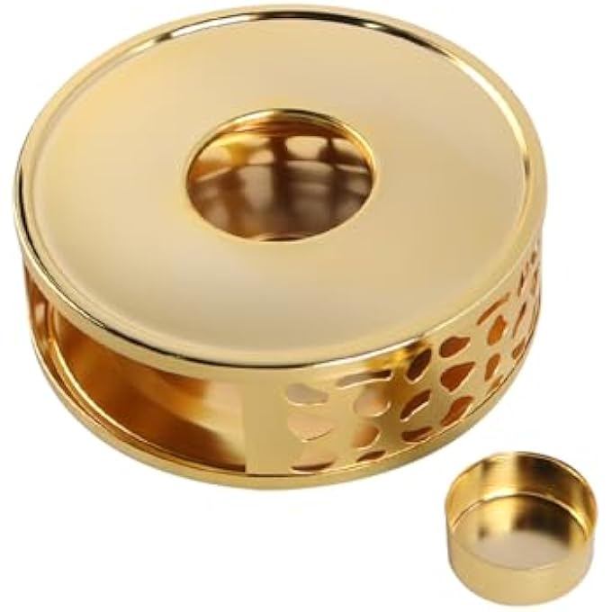 Tiardey Tea Warmer Stainless Steel Tea Cosy With Candle Holder Candle Warmer For Heating Tea Coffee Milk Universal - Image 4