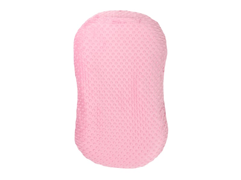 Mila Millie Mila Millie Water Resistant Removable Cover for Newborn Lounger Minky Sensory Touch Slipcover for Baby Floor Seat Premium Quality Soft Wipeable Fabric Hypoallergenic Blush