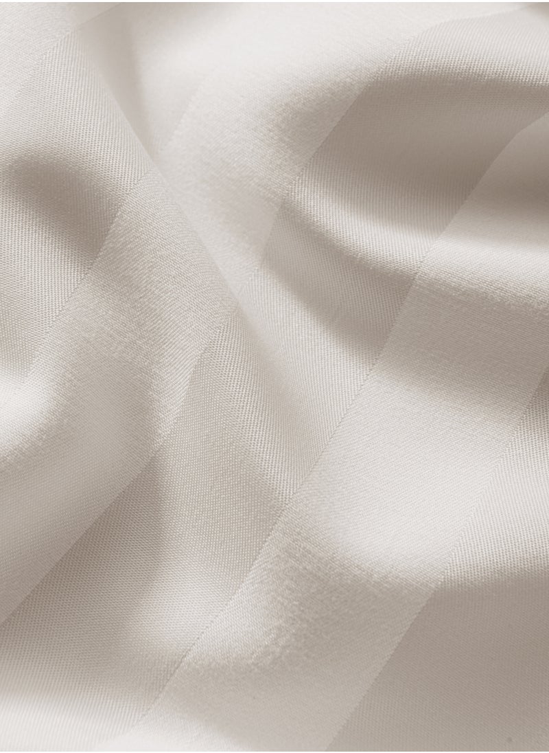Master Home Textile Microfiber Hotel Duvet Cover Sets, Fits 200 cm x 200 cm Size Bed,  6 Pcs King Size, Hotel Stripe Pattern  - Image 5