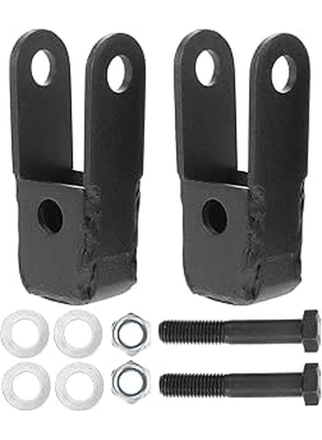 Aluminum Front Leveling Lift Kit 2 Inch Height Increase Spacers Easy Installation Off Road - Image 1