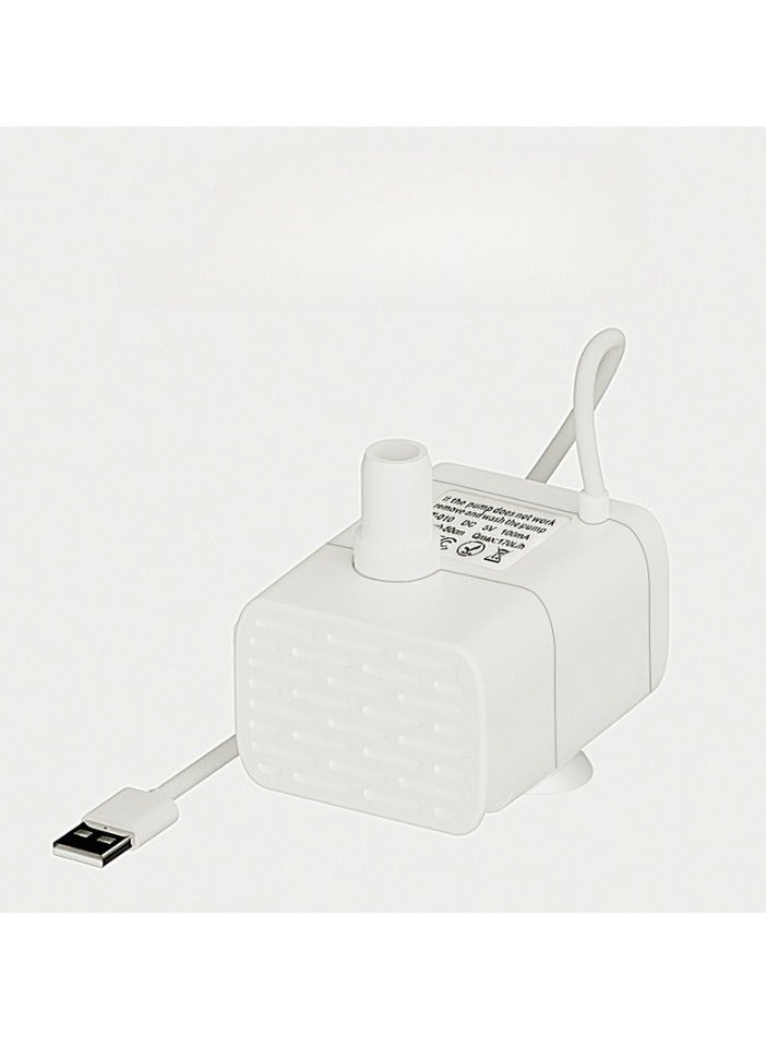 Submersible Usb Small Fountain Pumps, Quiet Usb Fountain Pump Electric Brushless, Pet Ultra Quiet Outdoor Small Fountain, ([ordinary Model] Water Pump 2 Meters Cable)  - Image 3