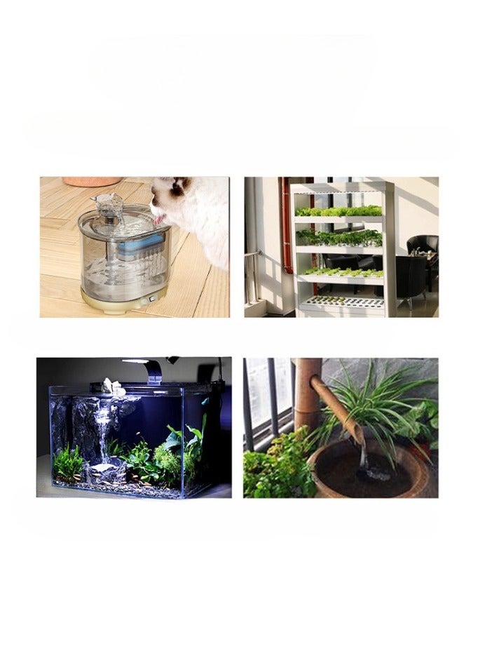 Submersible Usb Small Fountain Pumps, Quiet Usb Fountain Pump Electric Brushless, Pet Ultra Quiet Outdoor Small Fountain, ([ordinary Model] Water Pump 2 Meters Cable)  - Image 4