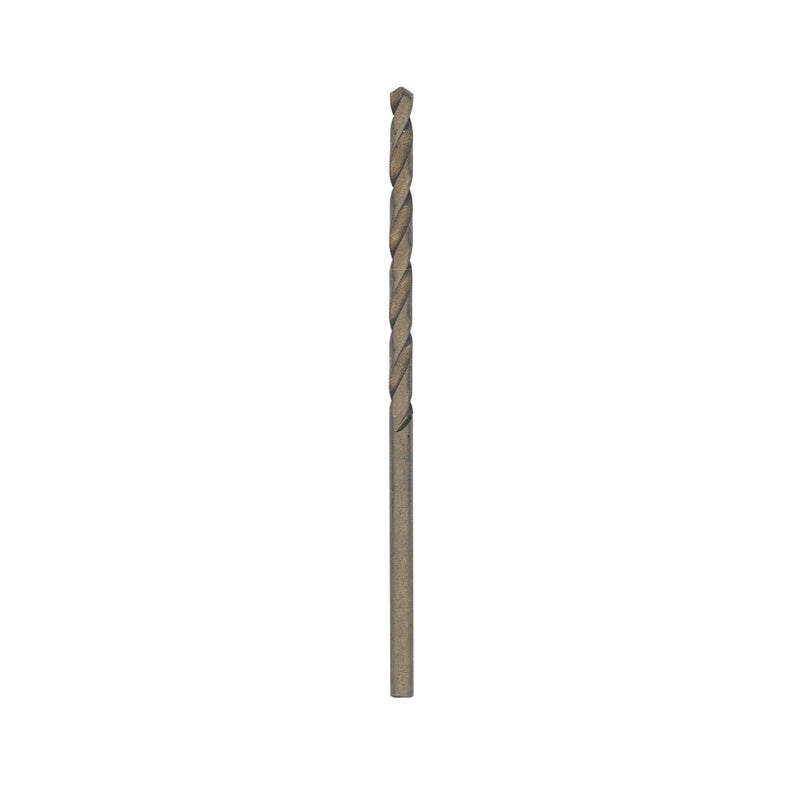 BOSCH CO2134 1-Piece 7/64 In. x 2-5/8 In. Cobalt Metal Drill Bit for Drilling Applications in Light-Gauge Metal, High-Carbon Steel, Aluminum and Ally Steel, Cast Iron, Stainless Steel, Titanium - Image 1