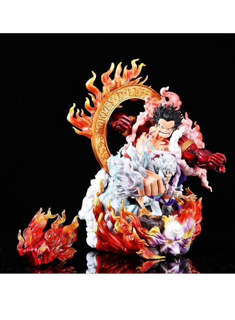 One Piece GK Nika Luffy Action Figure, Four Emperors Straw Hat Luffy Model, Collectible Display, Gift Idea  - Image 4