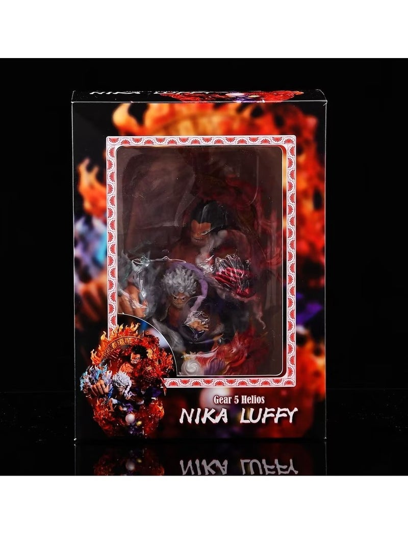 One Piece GK Nika Luffy Action Figure, Four Emperors Straw Hat Luffy Model, Collectible Display, Gift Idea  - Image 5
