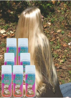 7 Pieces Hair Colour Spray Gold Yellow