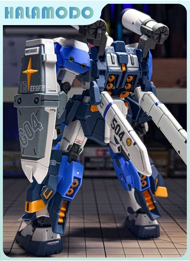 HALAMODO Gundam HG Giray Armor Three - Form Action Figure Mecha Warrior Assembly Model, a Super Cool Desktop Decoration, an Assembly Toy Loved by Both Boys and Girls  - Image 3