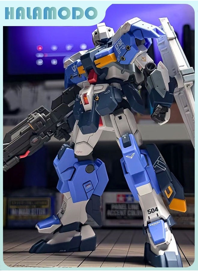 HALAMODO Gundam HG Giray Armor Three - Form Action Figure Mecha Warrior Assembly Model, a Super Cool Desktop Decoration, an Assembly Toy Loved by Both Boys and Girls  - Image 5
