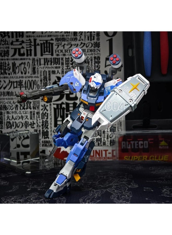 HALAMODO Gundam HG Giray Armor Three - Form Action Figure Mecha Warrior Assembly Model, a Super Cool Desktop Decoration, an Assembly Toy Loved by Both Boys and Girls - Image 4