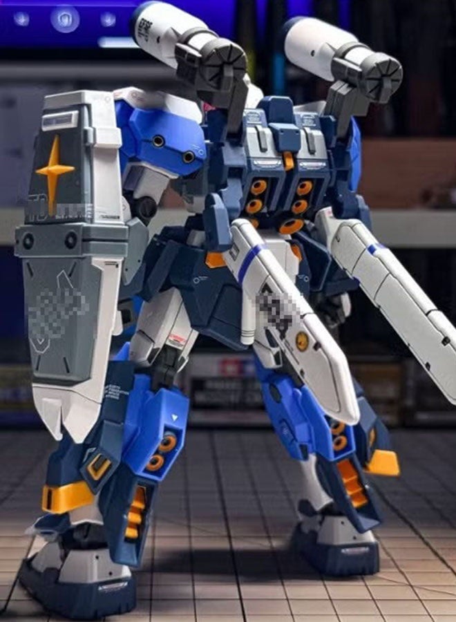 Halamodo مجسم ميكانيكي قتالي للتركيب من سلسلة جاندام إتش جي جيراي أرمور ثلاثي الأشكال - ديكور مكتبي مذهل، نموذج تركيب محبوب للأولاد والبنات - Image 5