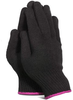 ORiTi 2 Pieces Heat Resistant Styling Gloves Hand Protection Thermal Gloves Hair Accessories  - Image 1