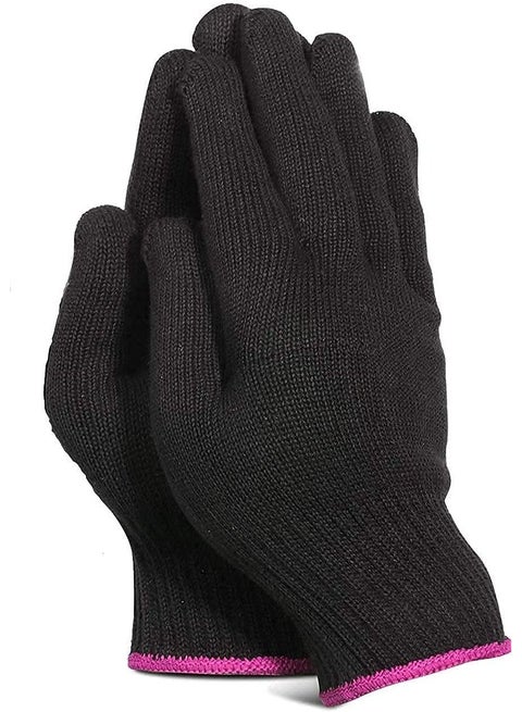 2 Pieces Heat Resistant Styling Gloves Hand Protection Thermal Gloves Hair Accessories