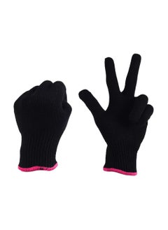 ORiTi 2 Pieces Heat Resistant Styling Gloves Hand Protection Thermal Gloves Hair Accessories  - Image 3