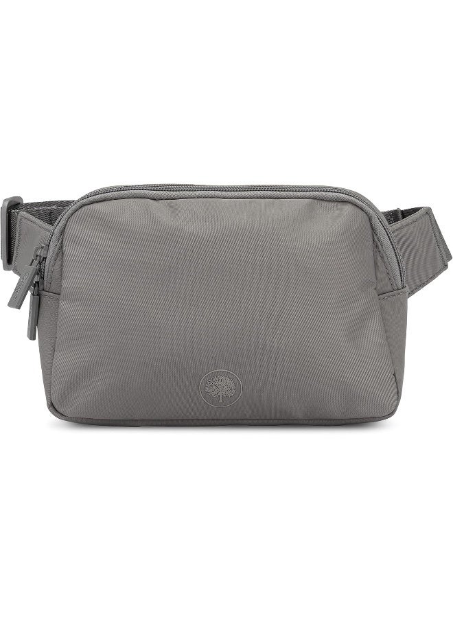 Parker Baby Co. Parker Baby Co. Diaper Belt Bag - Portable Fanny Pack Diaper Bag, Crossbody Bag for Moms - Gray  - Image 1