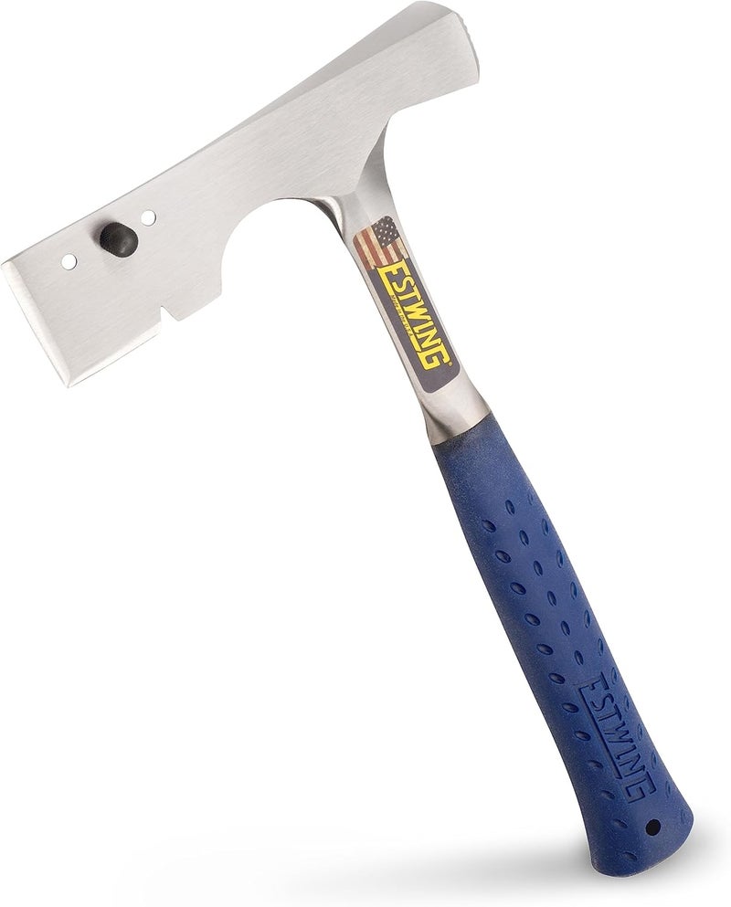 Estwing Shingler's Hatchet - 29 oz Roofing Tool with Milled Face & Shock Reduction Grip - E3-LS - Image 1