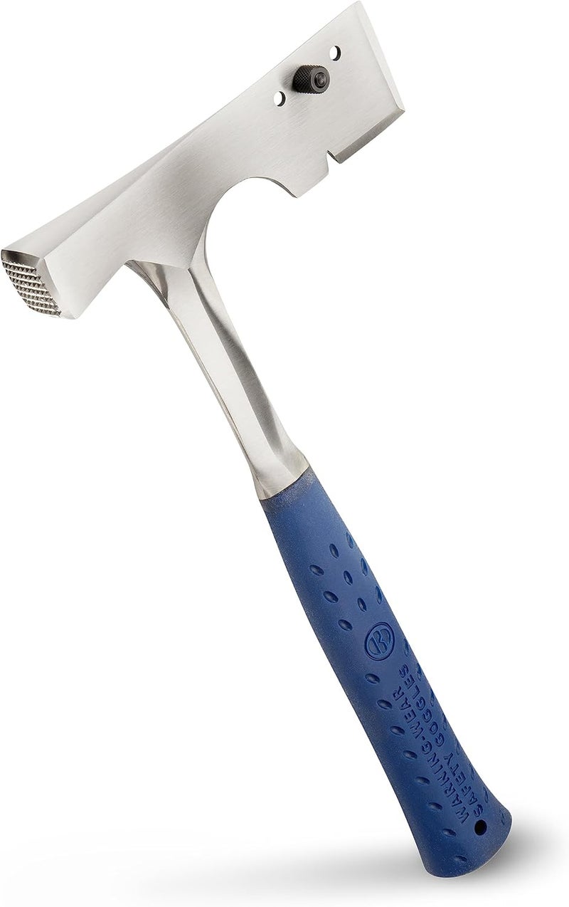 Estwing Shingler's Hatchet - 29 oz Roofing Tool with Milled Face & Shock Reduction Grip - E3-LS - Image 2