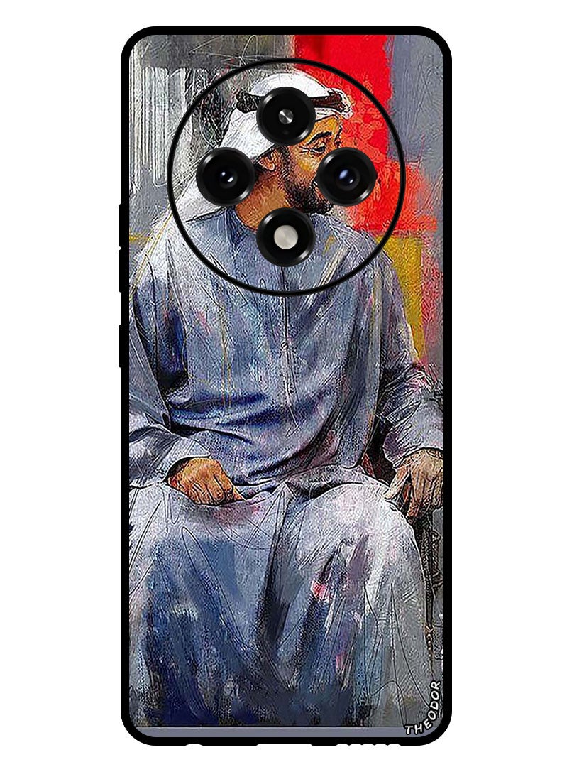 Theodor Protective Case Anti Scratch Shock Proof Bumper Cover For Oppo A3 Pro Mbz Sitting - Image 1