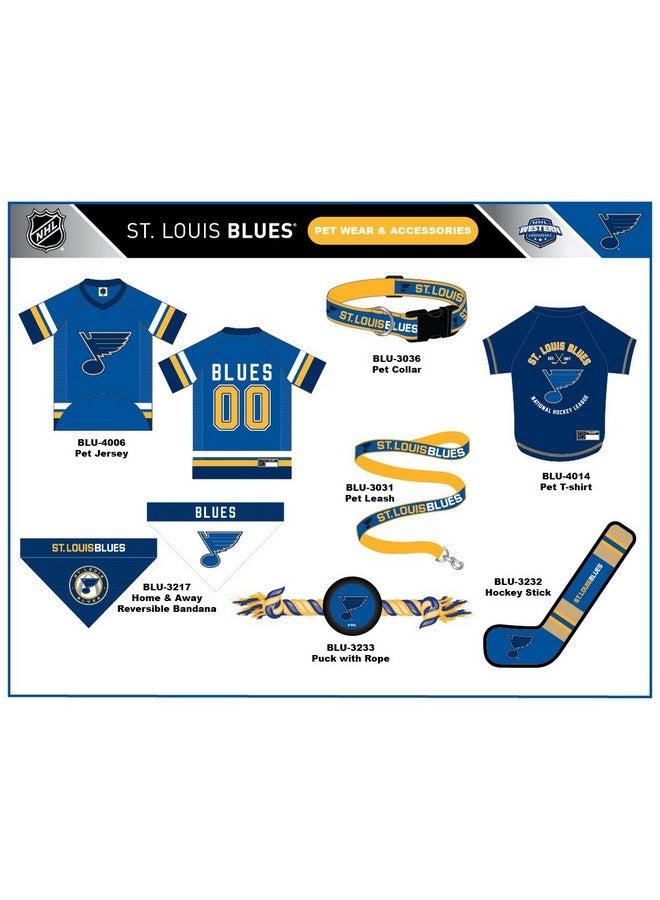 Pets First Dog Rubber Toy Tough Rubber With HeavyDuty Dog Rope Tug Toy. Nhl St. Louis Blues Puck Toy For Dogs & Cats. Play Hockey With Your Pet With This Licensed Dog Puck Rubber Cool Toy! - Image 4
