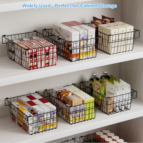 Orgneas Freezer Organizer Bins Baskets for Chest Deep Freezer, Stacking Large Container Organizer and Storage Baskets for Freezer Sort Frozen and Meats - Image 5