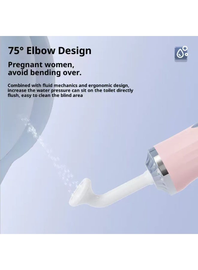 HYH Portable Electric Bidet Sprayer, 4 Modes & Dual Silicone Nozzles, IPX7 Waterproof Personal Hygiene Wash for Postpartum, Baby Care & Hemorrhoid Relief - Image 4