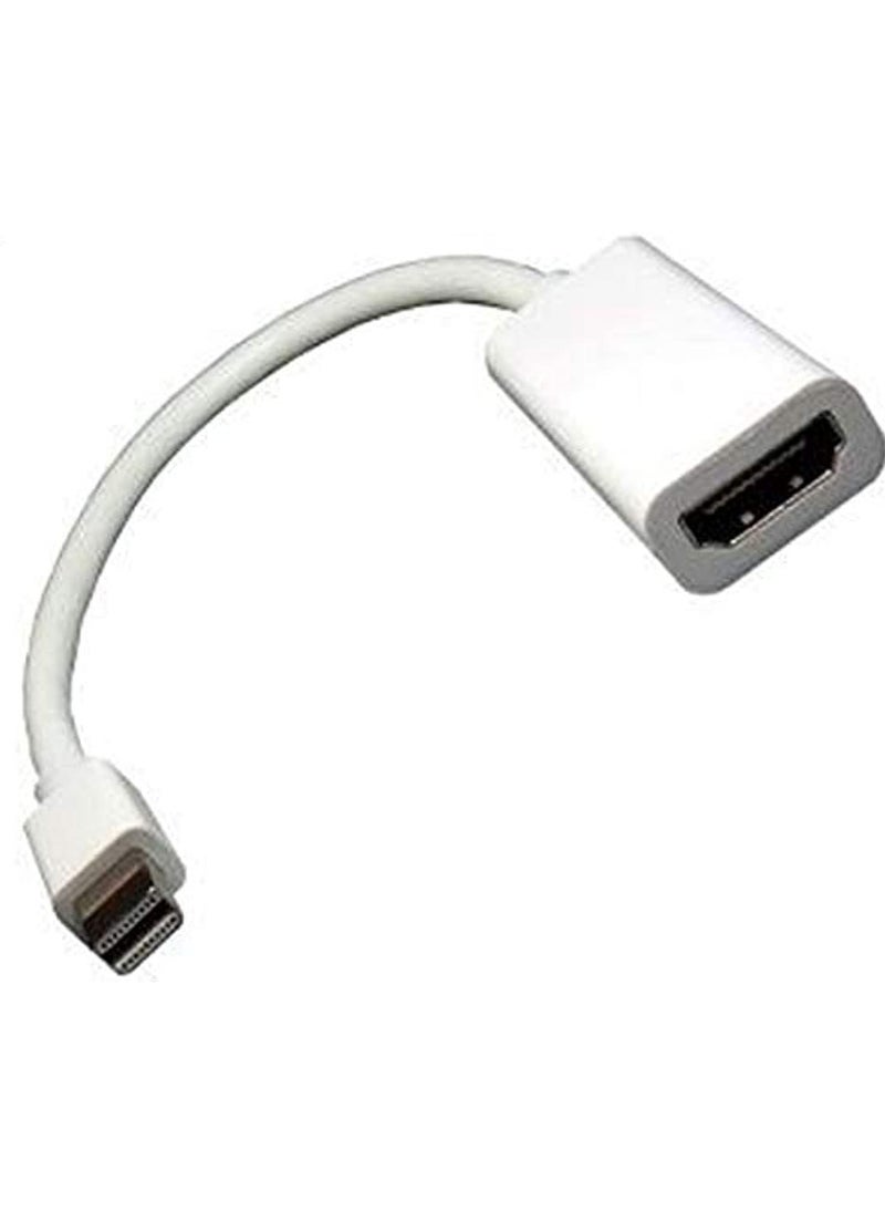 Generic - Mini DisplayPort to HDMI Adapter – HD Video & Audio Output – Ideal for Mac & Windows Laptops - Image 1