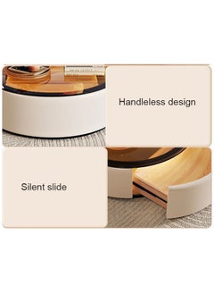 NKX Light Luxury Double Layer Modern High-End Coffee Table  - Image 4