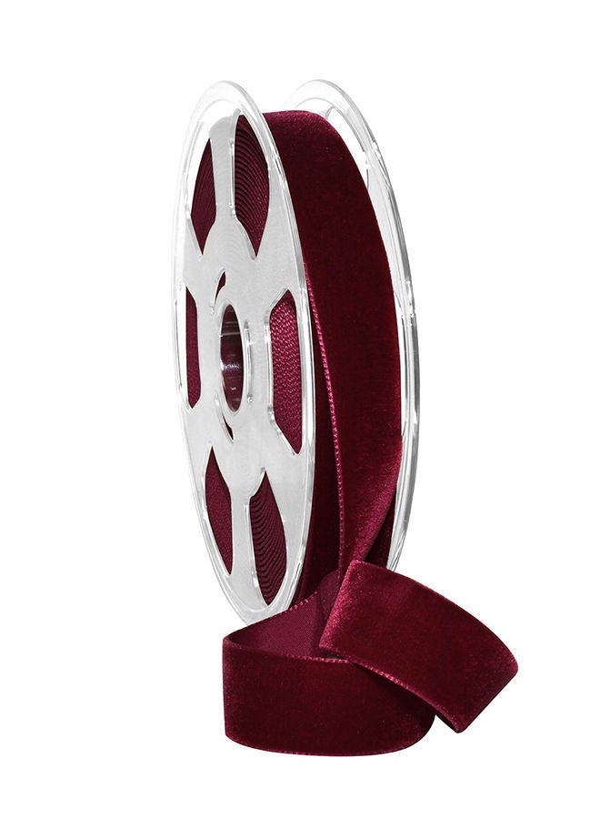 نيبمينينت شريط نايلفالور من المخمل . أحمر