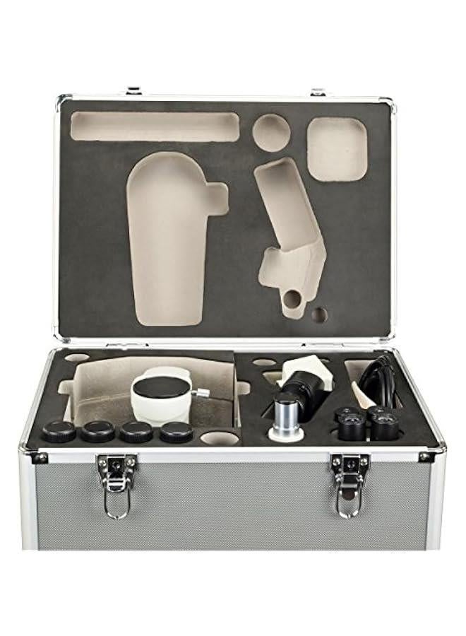 Arabest 40X-2000X USB3 18MP Digital Lab Trinocular LED Compound Microscope with Aluminum Carrying Case  - Image 3