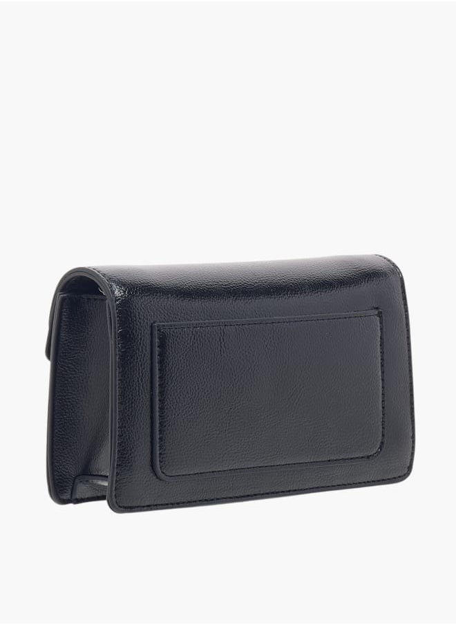 Le Confort Womens Le Confort Crossbody Mettalic Wih Metal Strap  - Image 3
