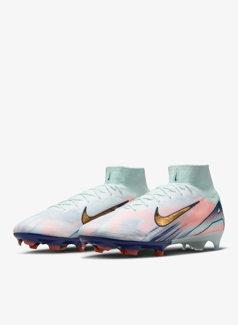 نايكي حذاء كرة القدم سوبر فلاي 10 إليت ميركوريال دريم سبيد لملاعب العشب الطبيعي للرجال