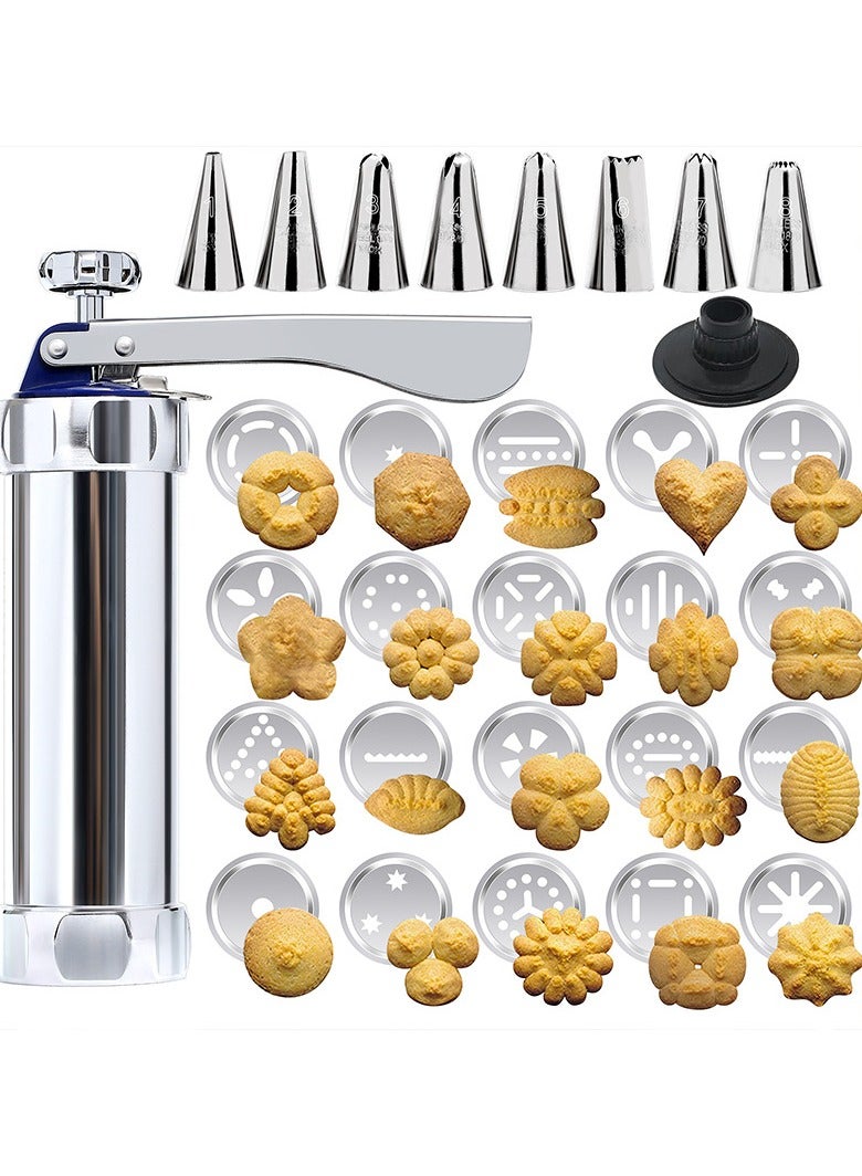 YupFun Biscuit Making Machine Silver 100grams - Image 1