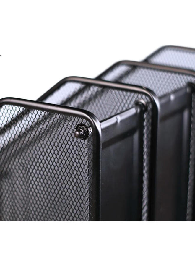 Tango File Organizer, Metal File Holder, Document Rack, File Basket, Archive Shelf, Triple, Desktop Office Stationery, Office Supplies, Durable And Sturdy - Image 2