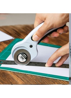 Mr. Pen 45Mm Rotary Cutter With 1 Extra Blade Ergonomic Handle Rotary Cutter For Fabric Fabric Cutter Fabric Cutter Wheel Fabric Rotary Cutter Rotary Cutting Tool Rotary Fabric Cutter  - Image 4