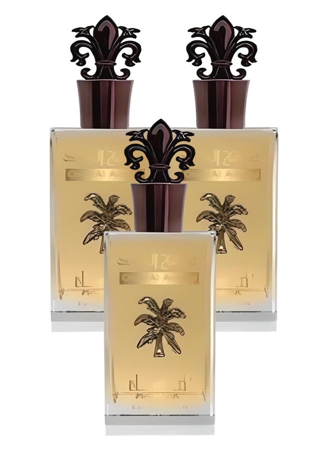مناسك 3 قطع عطر عود العراقة للرجال 100 مل - Image 1