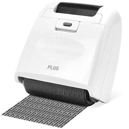 Plus Guard Your ID Wide Roller Stamp, White - Image 1