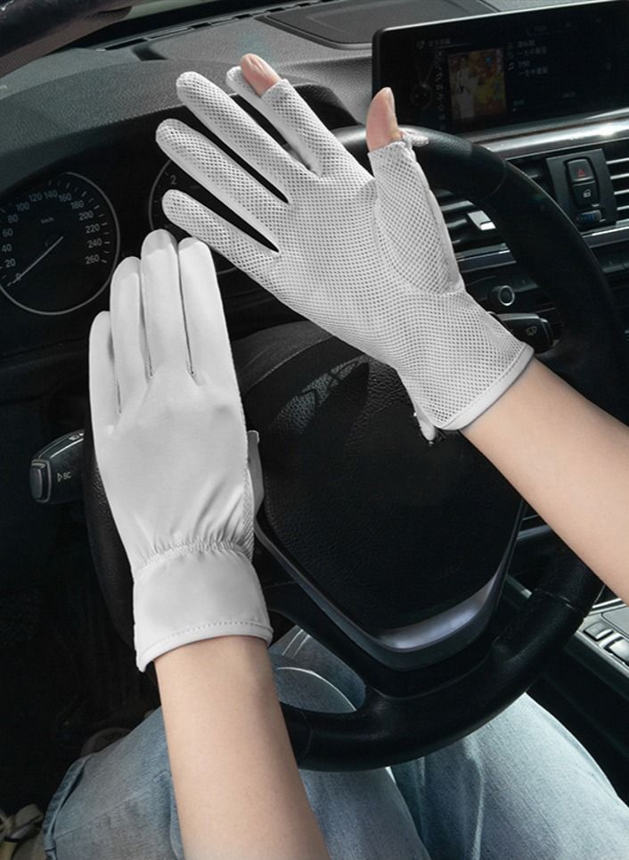 Women's Driving Gloves UV Protection Summer Sun Protection Gloves - Image 1