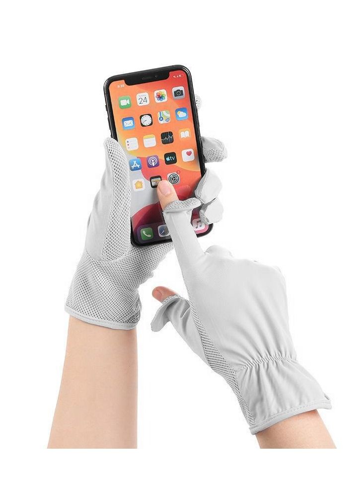 Women's Driving Gloves UV Protection Summer Sun Protection Gloves - Image 2