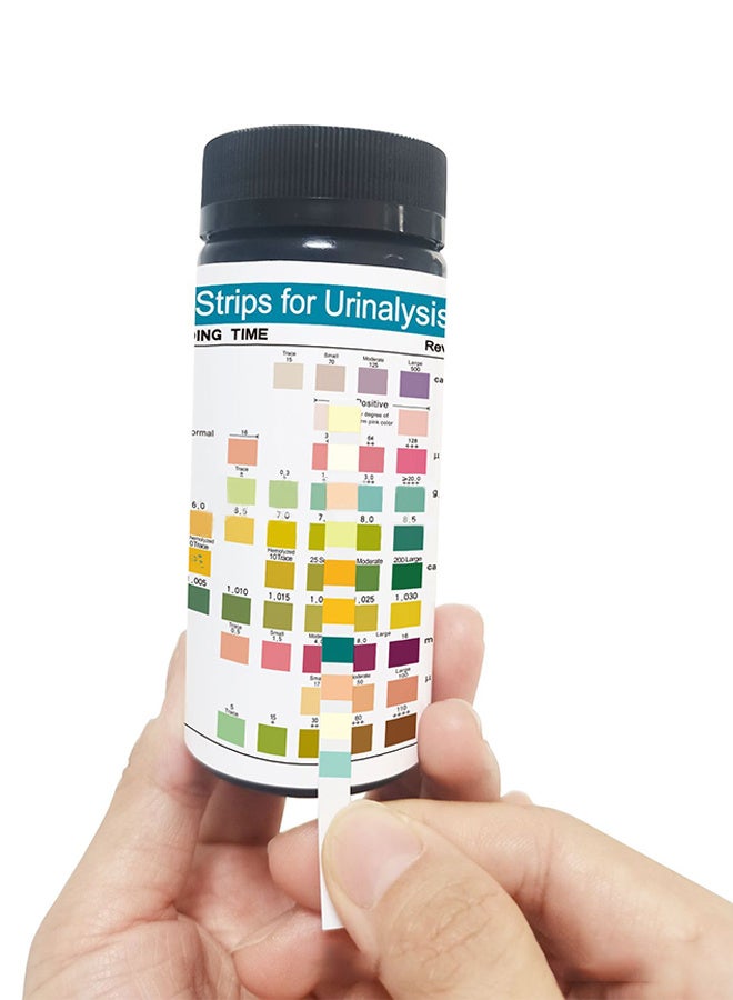 URs 100pcs Urine Routine Test Strips Ph Testing Strips Testing Kit Medical Ketone Test Strips Protein Testing Strips Ph Test Strips  - Image 2