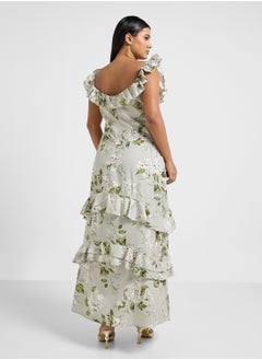Ella Plus Floral Print Dress  - Image 2