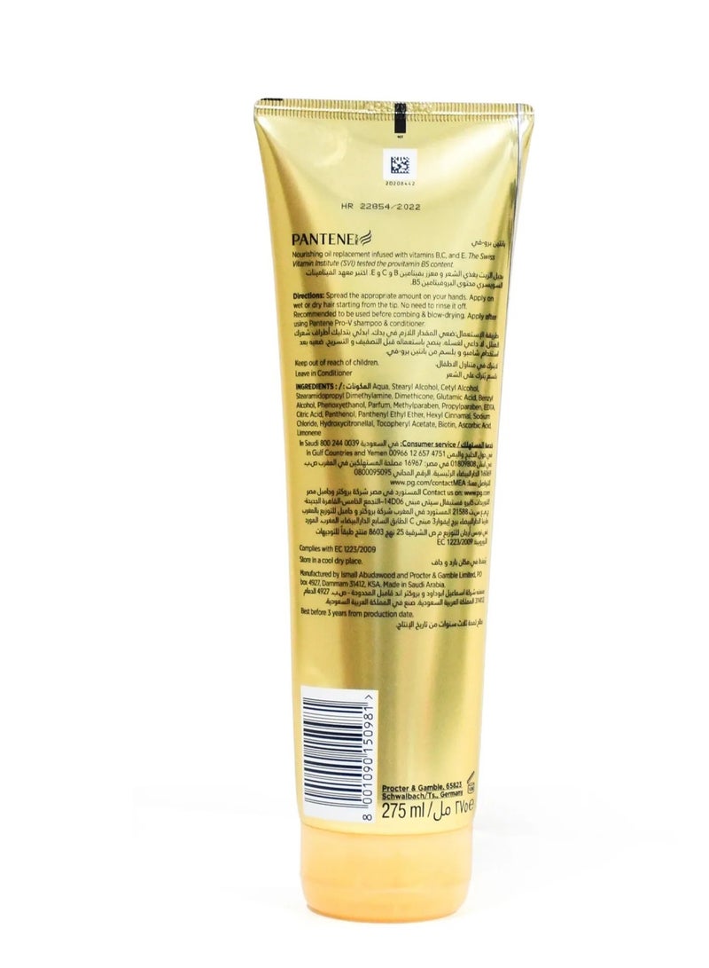 Pantene Pro V Anti Hair Fall Oil Replacement Leave In For Hair Prone To Break 275ml - Image 2