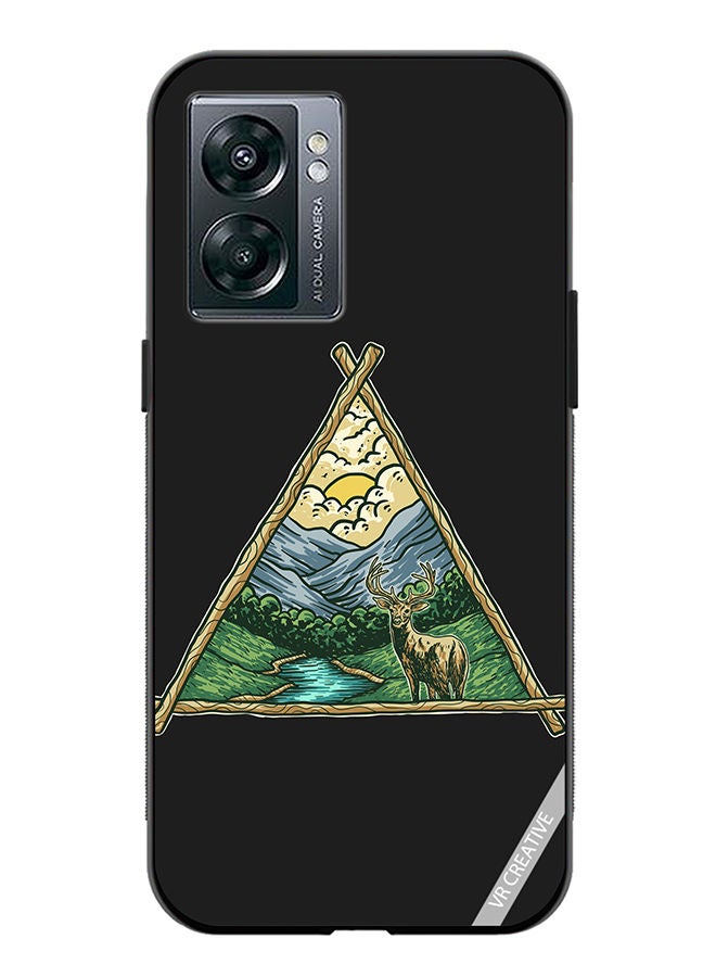 VR CREATIVE Protective Case Cover For OnePlus Nord N300 Deer Design Multicolour - Image 1