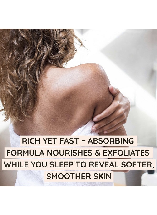 كريم أفينو تون + تيكستشر رينيوينج للجسم الليلي مع الشوفان البريبايوتيك، يقشر البشرة الحساسة بلطف ويرطبها، ينعمها وينعمها على الفور ويغذيها بشكل مكثف، خالٍ من العطور، 8 أونصة - Image 4