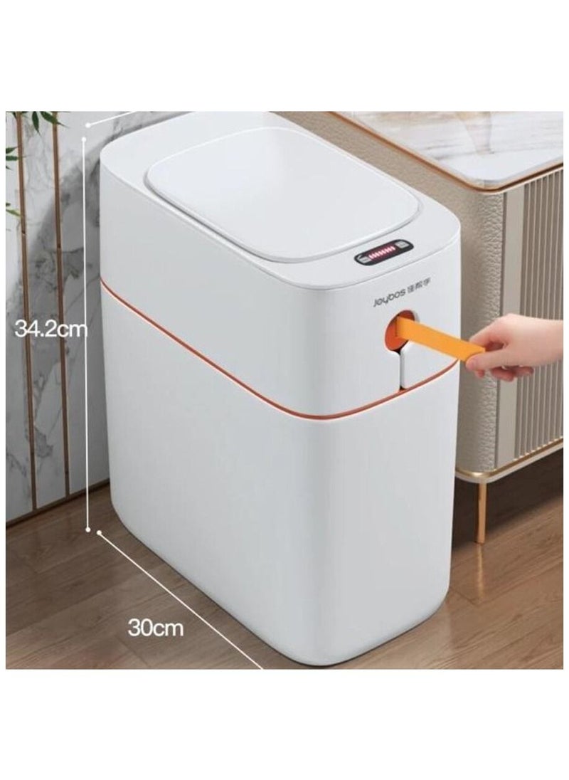Lady Kitchen Automatic Trash Can with Lid Automatic Motion Sensor for Bathroom Bedroom Living Room Office 15L  - Image 5