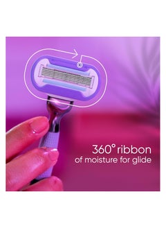 Gillette Gillette Venus Miami Midnight Extra Smooth Women's Razor Blade Refills, 4 Refills  - Image 4