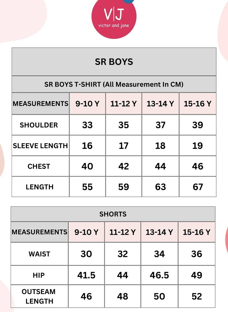 Victor And Jane  Victor & Jane Senior Boys' Polo T-Shirt – with Embroidered Label Detail for Men | Best Price UAE